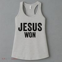 Jesus Won Women's Tank Top thumb 3
