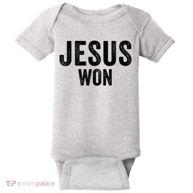 Jesus Won Baby Bodysuit