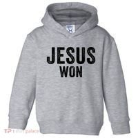 Jesus Won Toddler Hoodie thumb 0