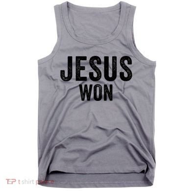 Jesus Won Tank Top