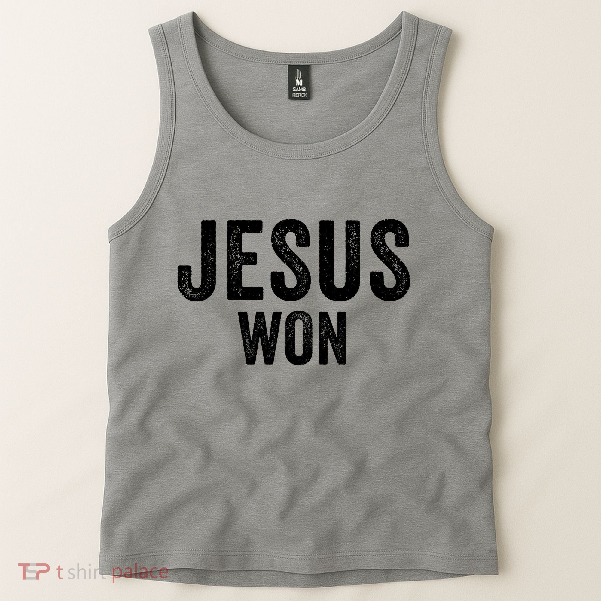 Jesus Won Tank Top