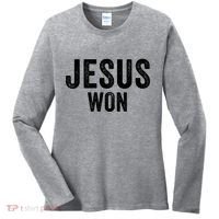 Jesus Won Women's Long Sleeve Shirt thumb 0