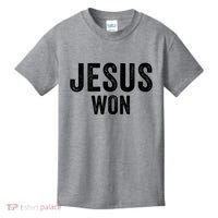 Jesus Won Kids T-Shirt thumb 0