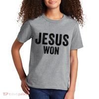 Jesus Won Kids T-Shirt thumb 2