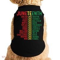 Juneteenth Women Juneteenth Shirts African American Doggie Tank thumb 0