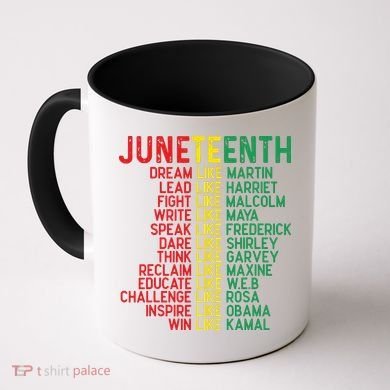 Juneteenth Women Juneteenth Shirts African American Coffee Mug