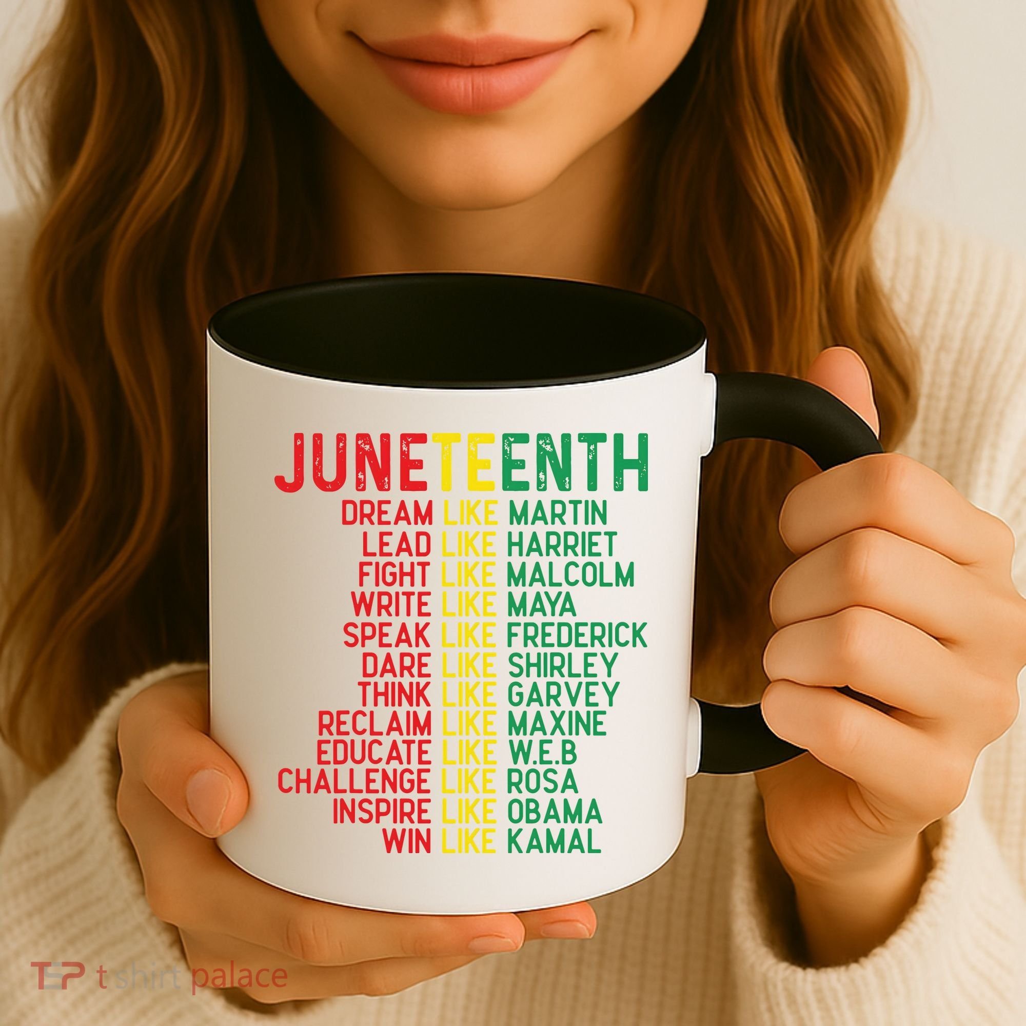 Juneteenth Women Juneteenth Shirts African American Coffee Mug