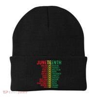 Juneteenth Women Juneteenth Shirts African American Beanie thumb 0