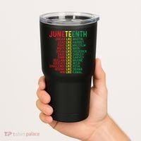 Juneteenth Women Juneteenth Shirts African American Tumbler thumb 2