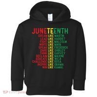 Juneteenth Women Juneteenth Shirts African American Toddler Hoodie thumb 0