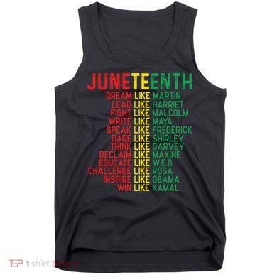Juneteenth Women Juneteenth Shirts African American Tank Top