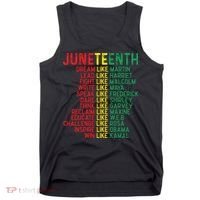 Juneteenth Women Juneteenth Shirts African American Tank Top thumb 0