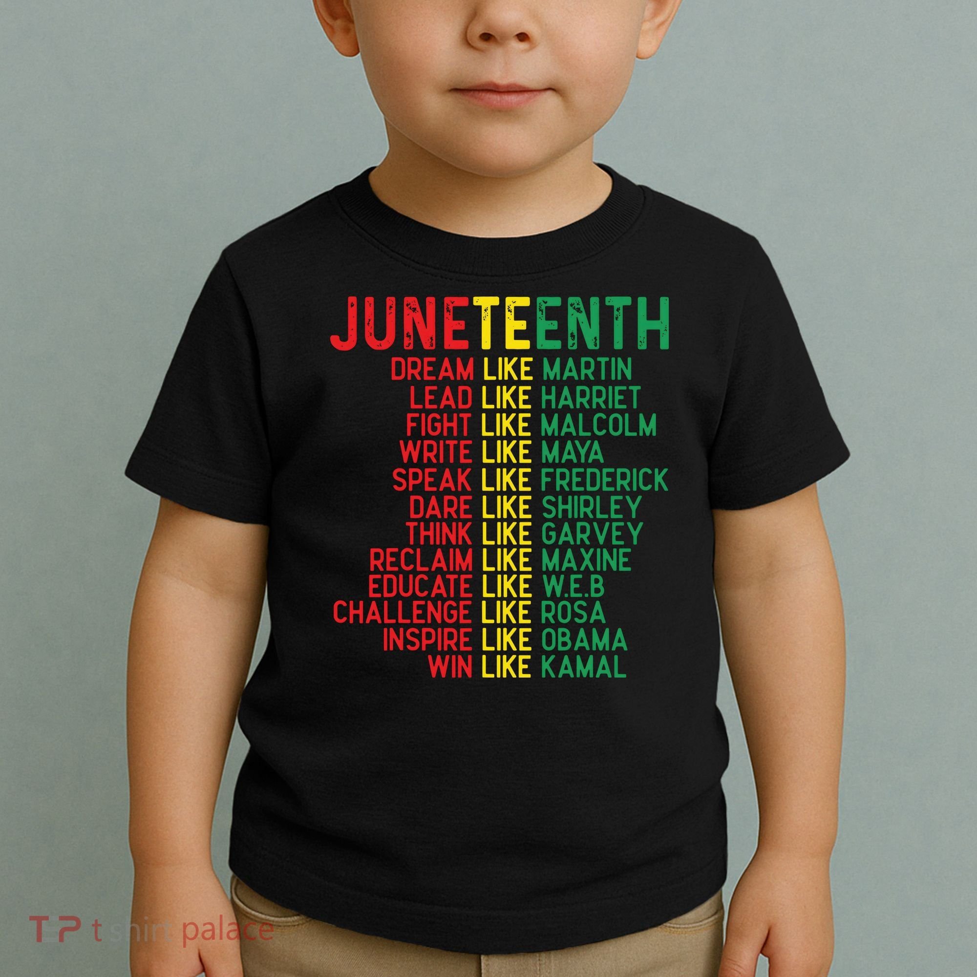 Juneteenth Women Juneteenth Shirts African American Toddler T-Shirt