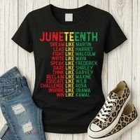 Juneteenth Women Juneteenth Shirts African American Women's T-Shirt thumb 3