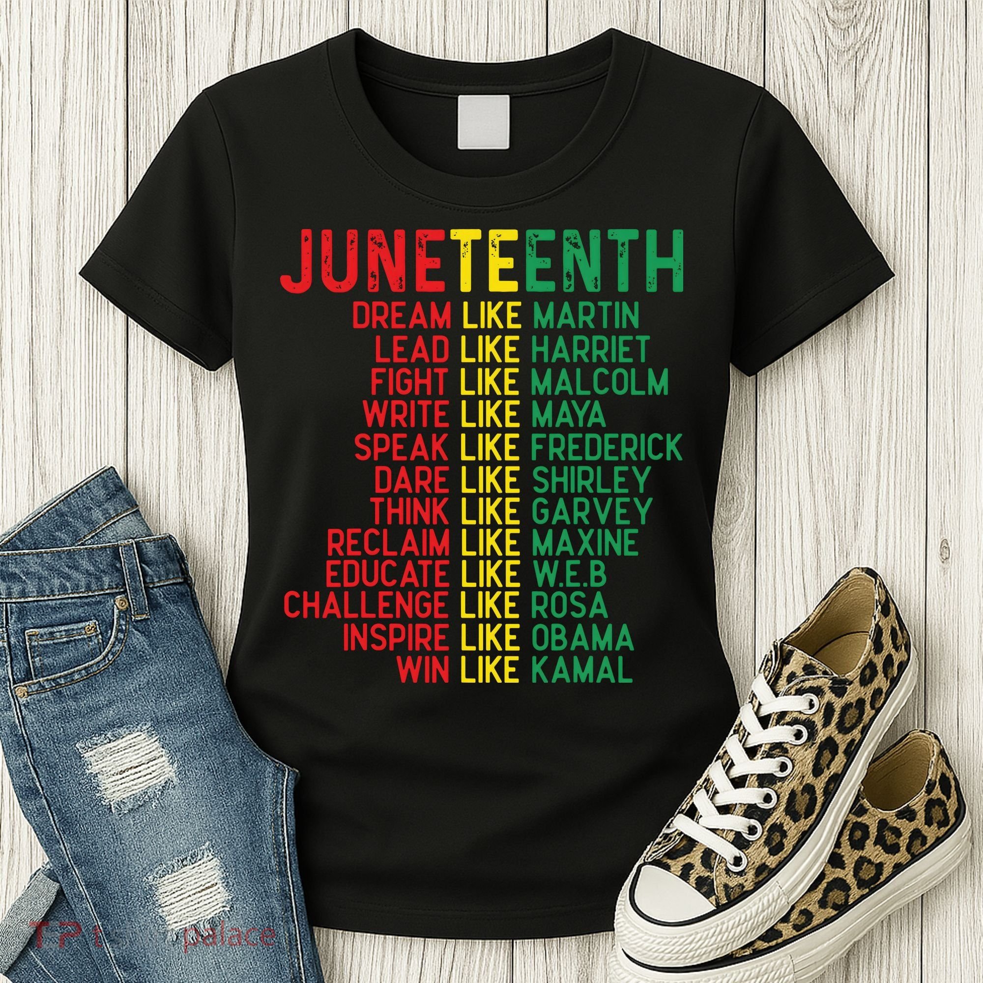 Juneteenth Women Juneteenth Shirts African American Women's T-Shirt