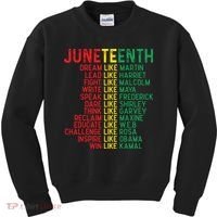 Juneteenth Women Juneteenth Shirts African American Kids Sweatshirt thumb 0