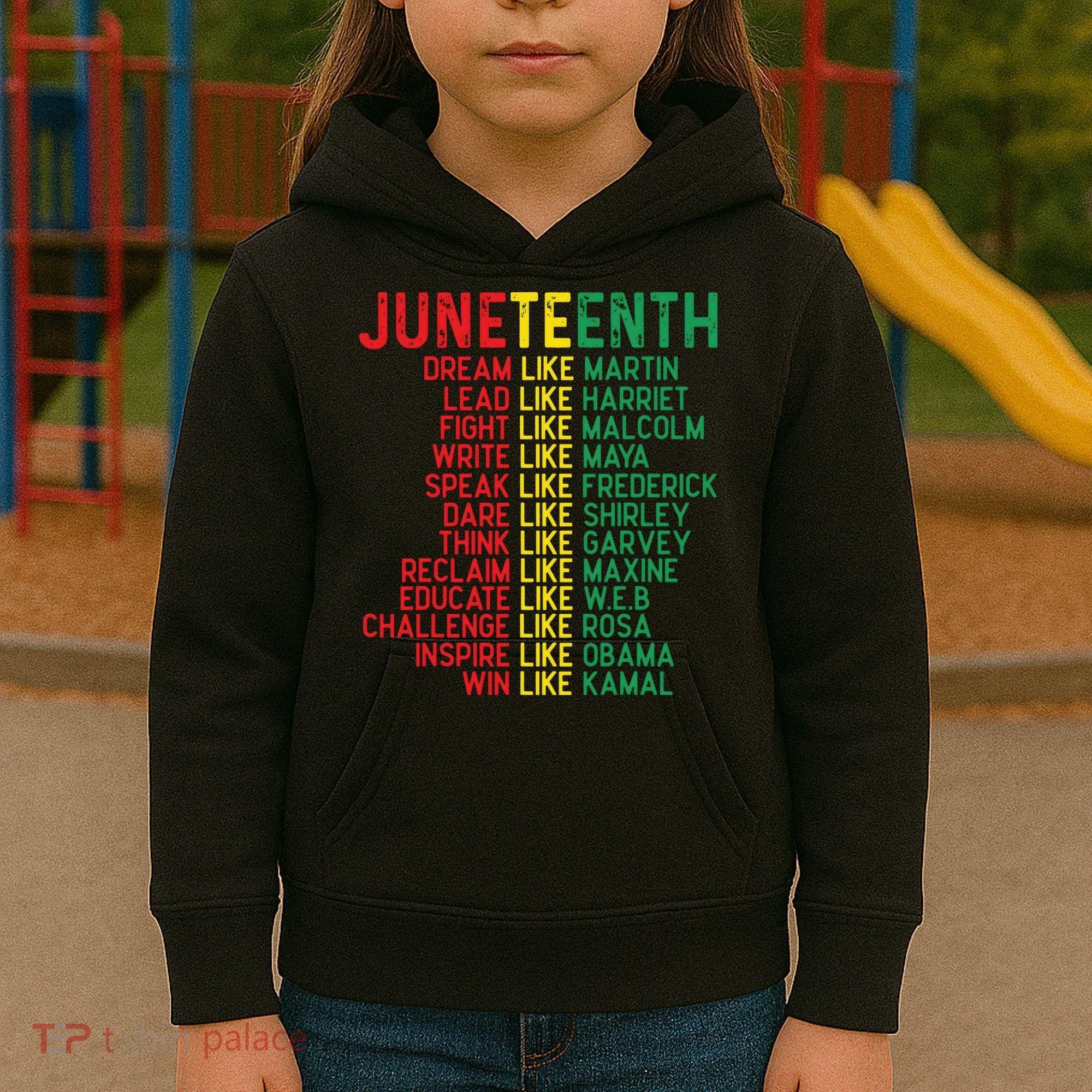 Juneteenth Women Juneteenth Shirts African American Kids Hoodie