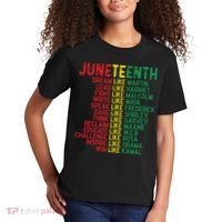 Juneteenth Women Juneteenth Shirts African American Kids T-Shirt thumb 2