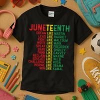 Juneteenth Women Juneteenth Shirts African American Kids T-Shirt thumb 3