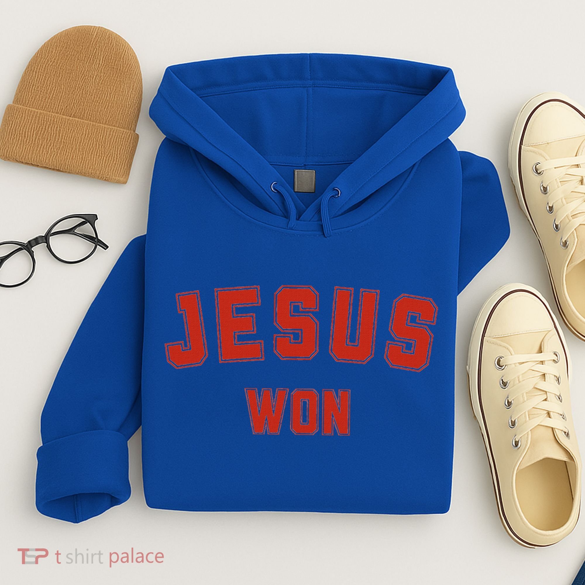 Jesus Won Hoodie
