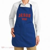 Jesus Won Apron thumb 2