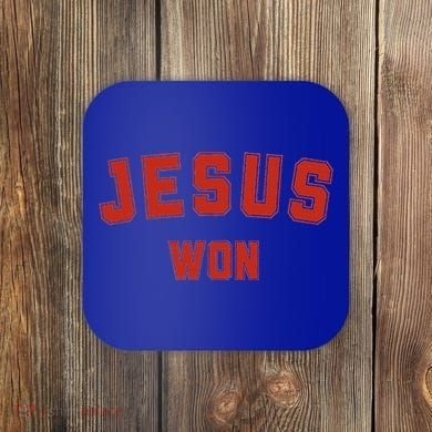 Jesus Won Coaster