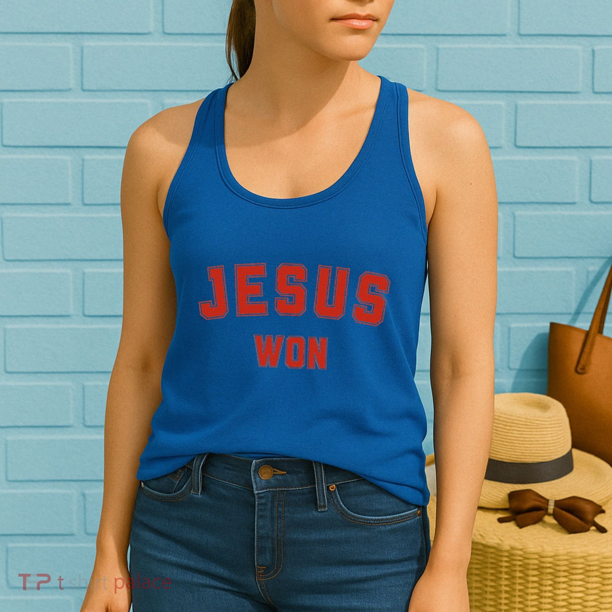 Jesus Won Women's Tank Top