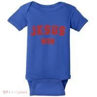 Jesus Won Baby Bodysuit thumb 0