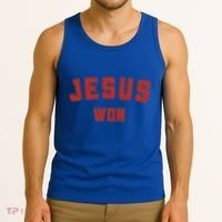 Jesus Won Tank Top thumb 3