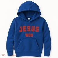 Jesus Won Kids Hoodie thumb 0