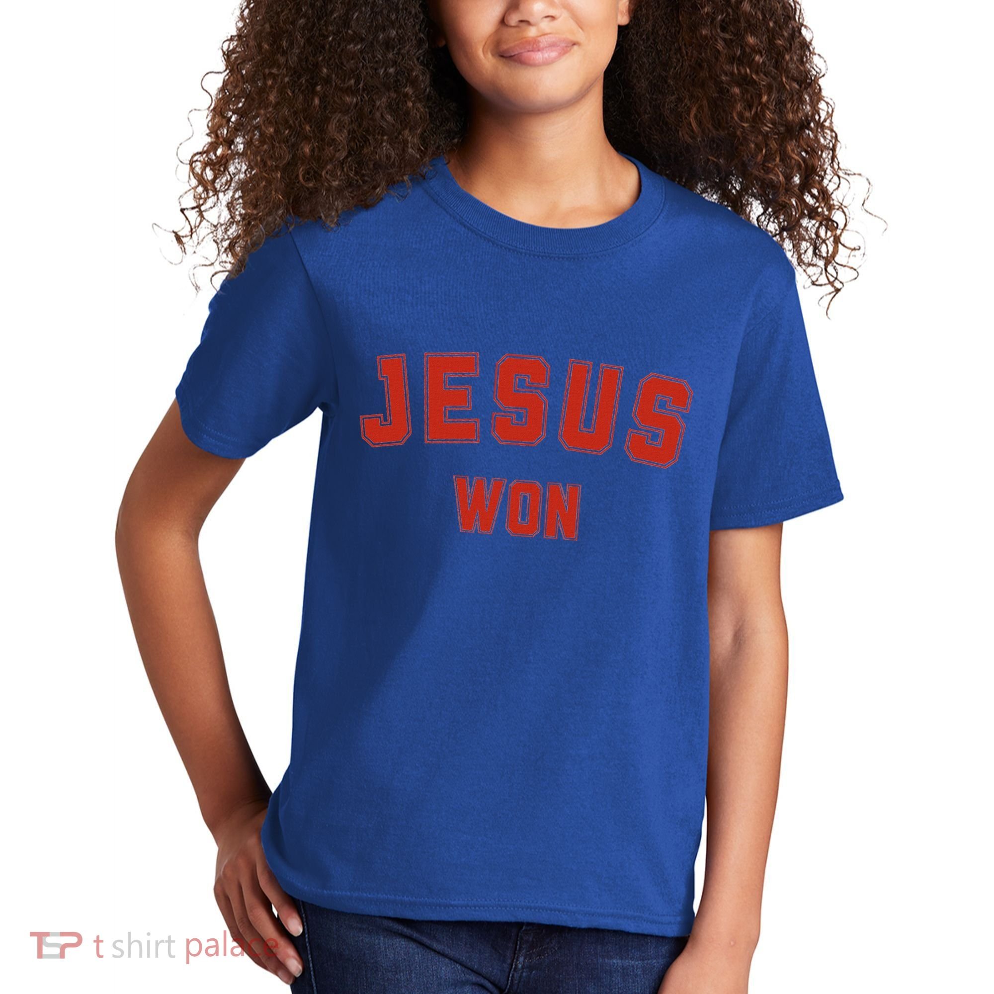 Jesus Won Kids T-Shirt