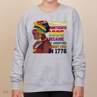 Juneteenth Women Juneteenth Shirts African American Women's Sweatshirt thumb 0