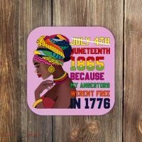 Juneteenth Women Juneteenth Shirts African American Coaster thumb 0