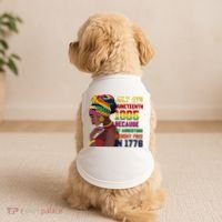 Juneteenth Women Juneteenth Shirts African American Doggie Tank thumb 2