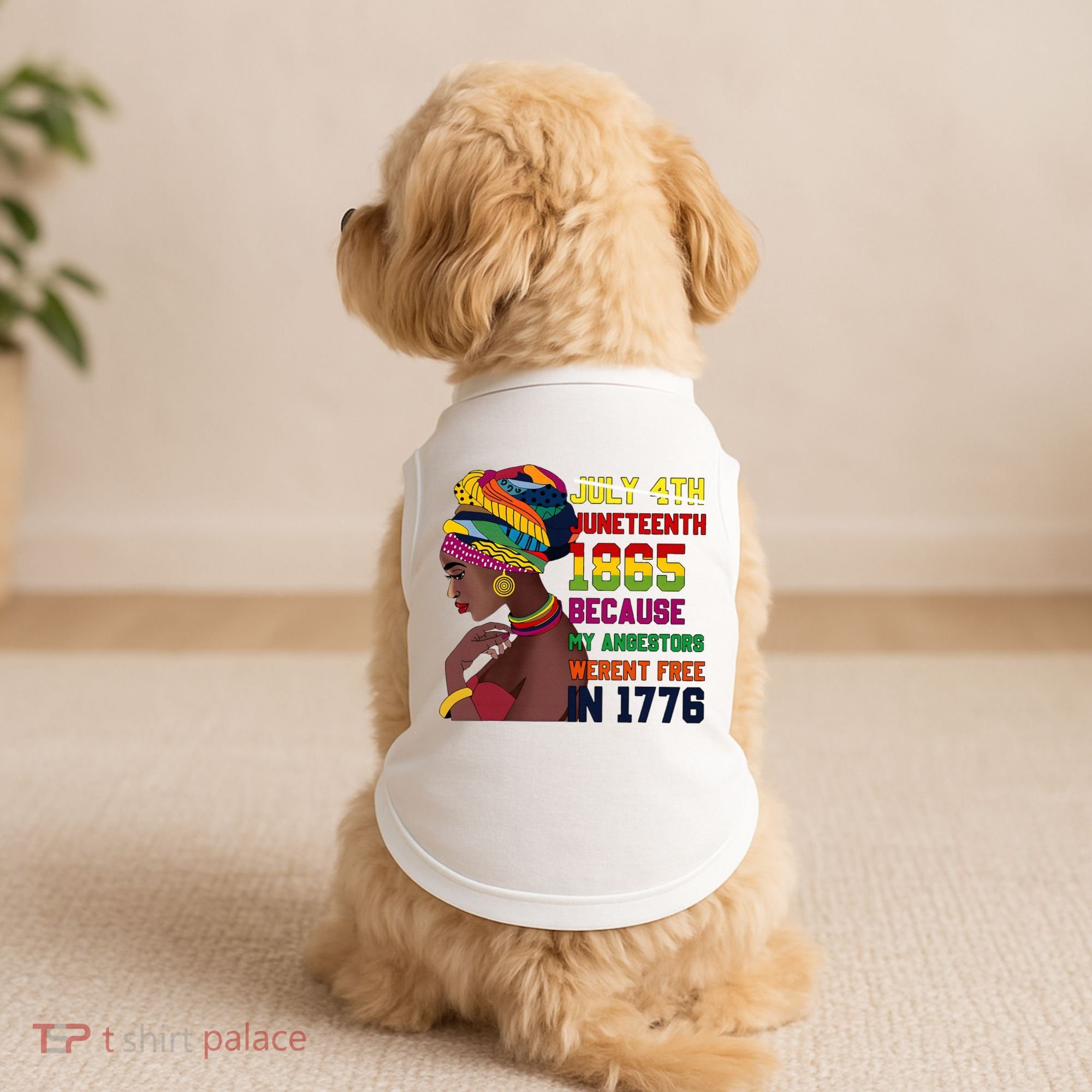 Juneteenth Women Juneteenth Shirts African American Doggie Tank