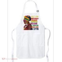 Juneteenth Women Juneteenth Shirts African American Apron thumb 0