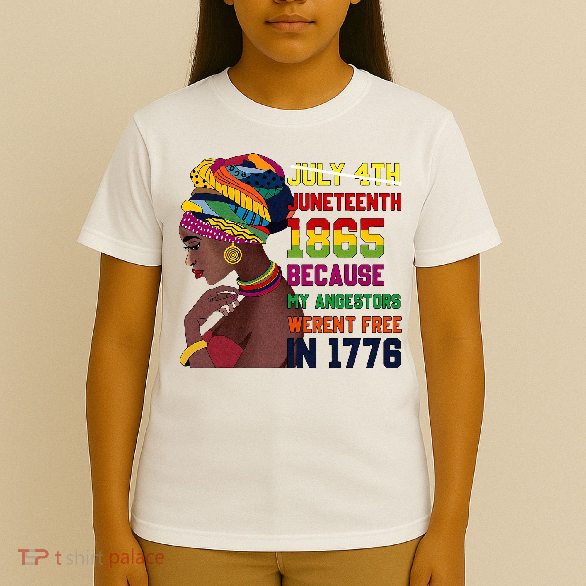 Juneteenth Women Juneteenth Shirts African American T-Shirt
