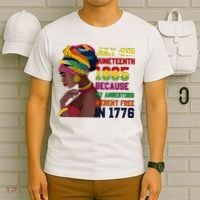 Juneteenth Women Juneteenth Shirts African American T-Shirt thumb 6