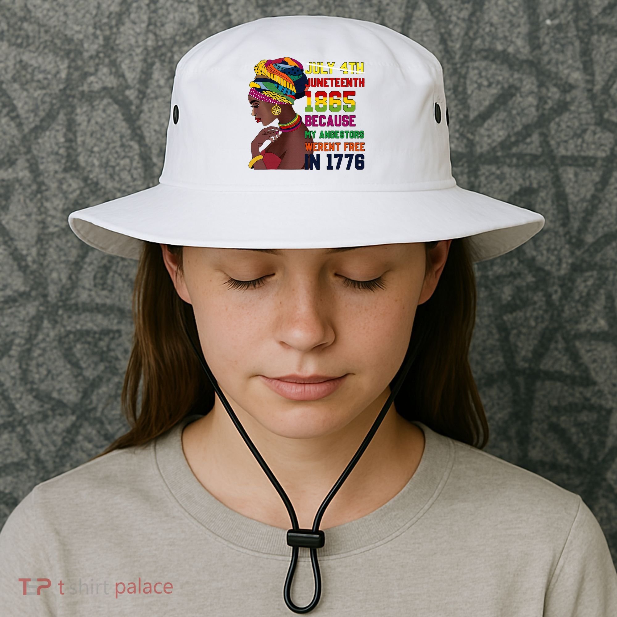 Juneteenth Women Juneteenth Shirts African American Bucket Hat