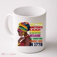 Juneteenth Women Juneteenth Shirts African American Coffee Mug thumb 0