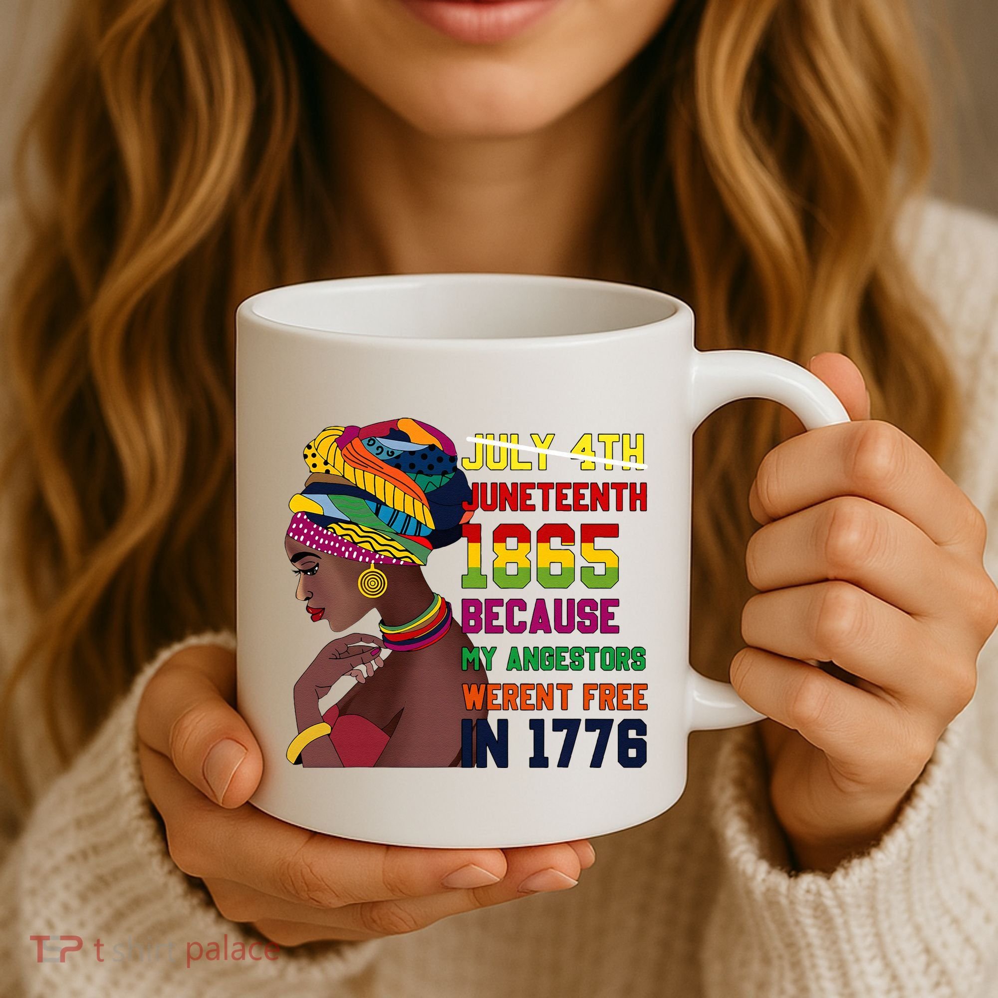 Juneteenth Women Juneteenth Shirts African American Coffee Mug