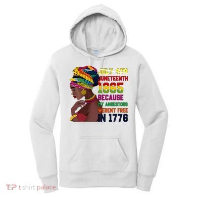 Juneteenth Women Juneteenth Shirts African American Women's Hoodie
