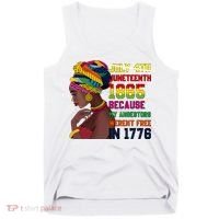 Juneteenth Women Juneteenth Shirts African American Tank Top thumb 0