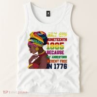 Juneteenth Women Juneteenth Shirts African American Tank Top thumb 2