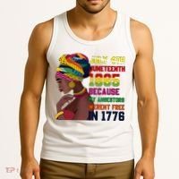 Juneteenth Women Juneteenth Shirts African American Tank Top thumb 3