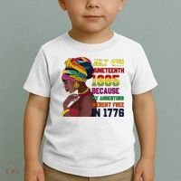 Juneteenth Women Juneteenth Shirts African American Toddler T-Shirt thumb 2