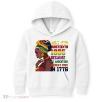 Juneteenth Women Juneteenth Shirts African American Kids Hoodie thumb 0