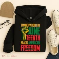 Juneteenth Women Juneteenth For Men Freedom Hoodie thumb 4