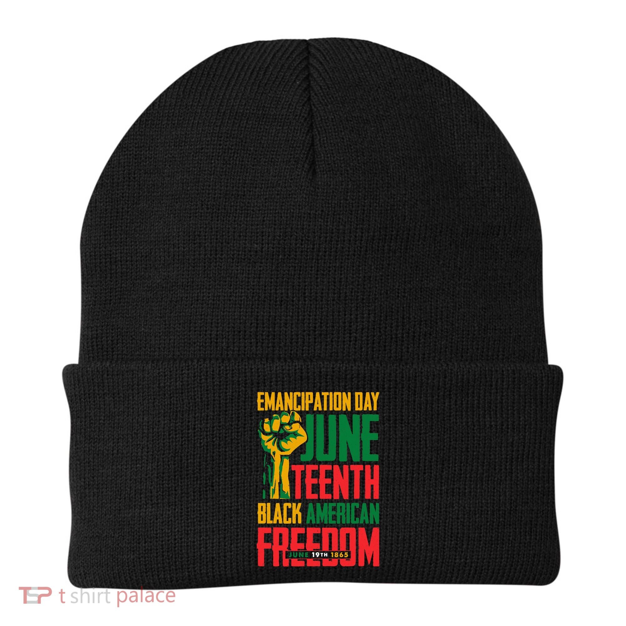 Juneteenth Women Juneteenth For Men Freedom Beanie