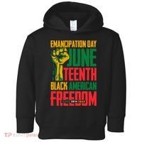 Juneteenth Women Juneteenth For Men Freedom Toddler Hoodie thumb 0